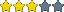 '3.0' stars